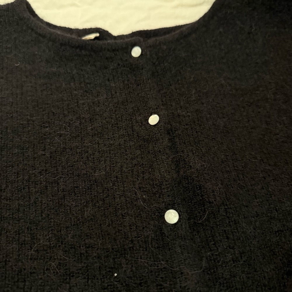 Sezane Gaspard Cardigan - Black